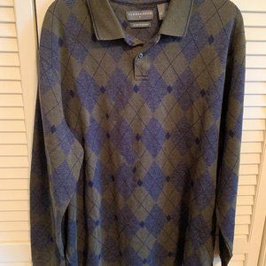 Saddlebred Pullover XL Stain Resist Stretchy Polo